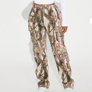 Pink Camo Fashion Nova Jeans